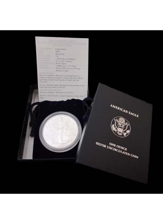 2006 American Eagle West Point Silver Dollar Uncirculated