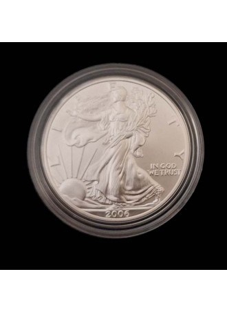 2006 American Eagle West Point Silver Dollar Uncirculated